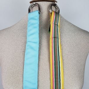 Lot of 2 grosgrain belts, Kemestry, C.K.Bradley